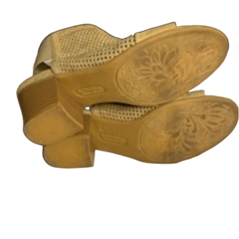 Sonoma Vitalize Ortholite Peep Toe Sandals Size 7 Tan - Image 9