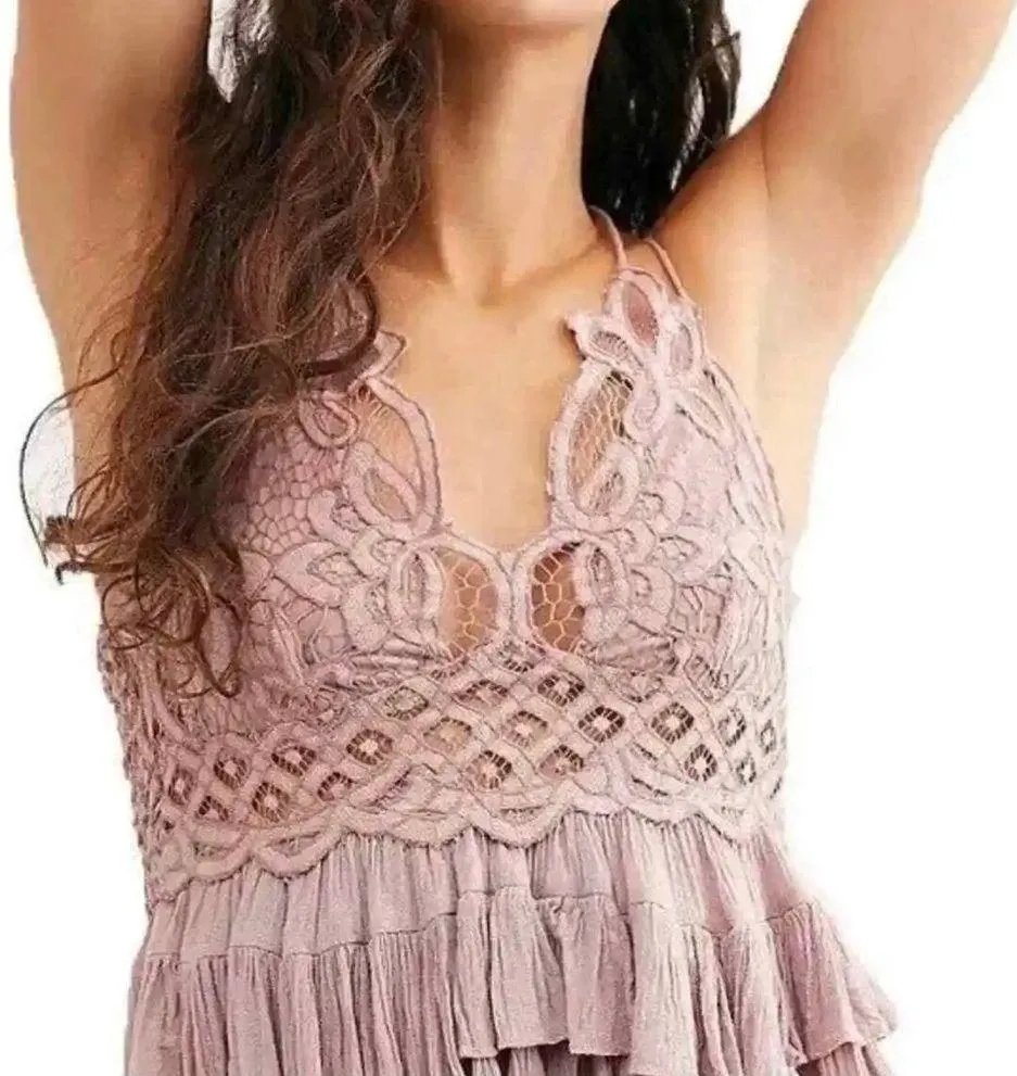 Free People Adella Cami Dusty Mauve - Image 2