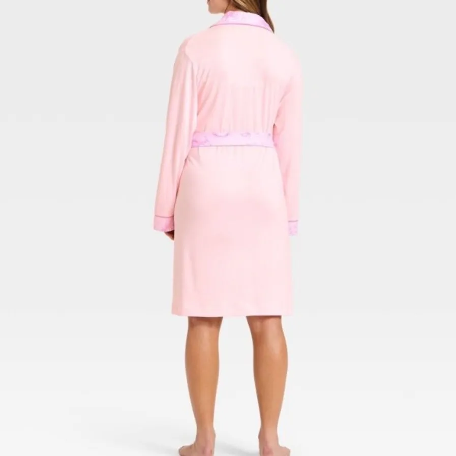 Wicked Katie Kime Pink Graphic Robe Kimono Sleepwear Loungewear M L Size undefined - Image 7