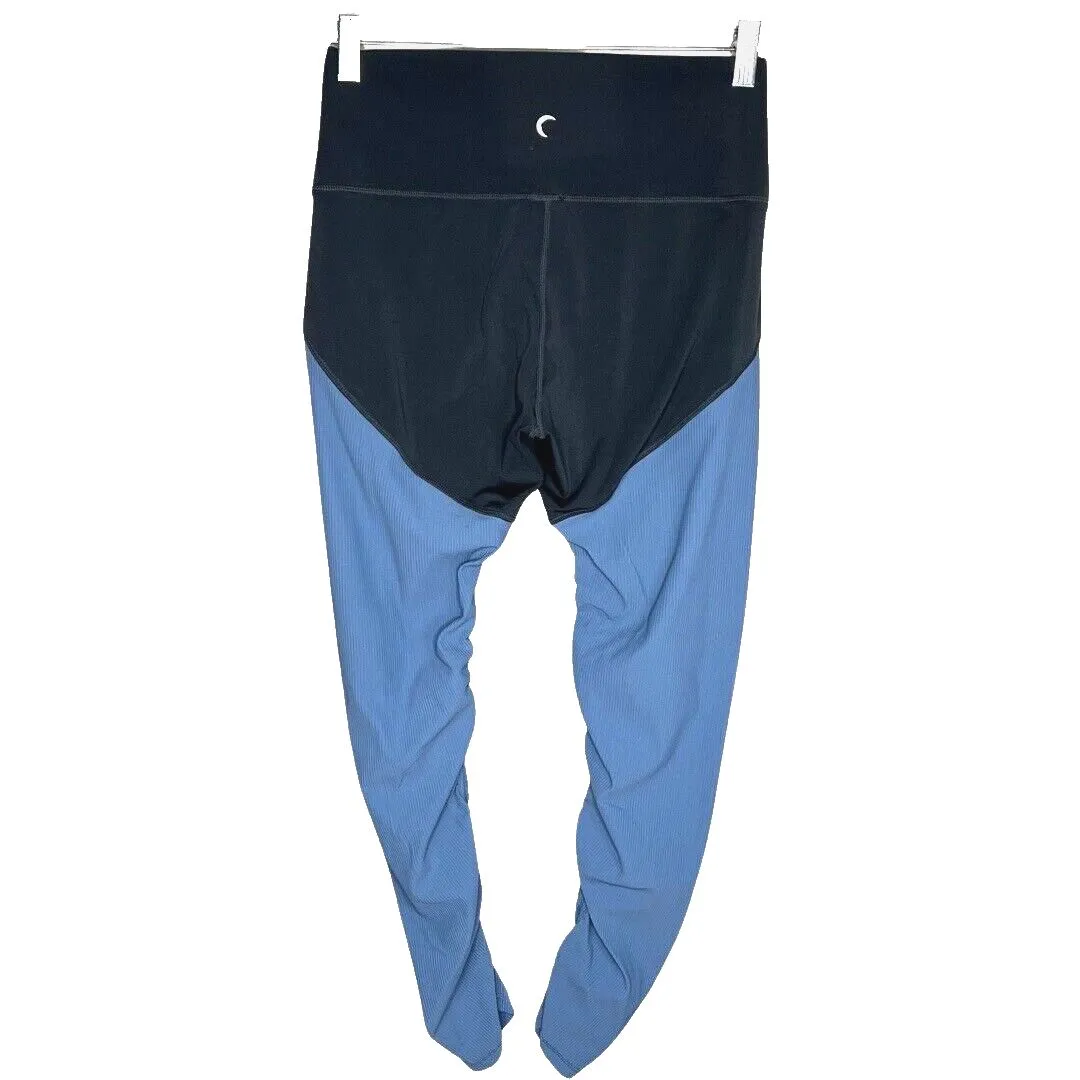Zyia Active Leggings Womens 6 8 Blue Storm Parallel Luxe Colorblock Athleisure‎ - Image 2