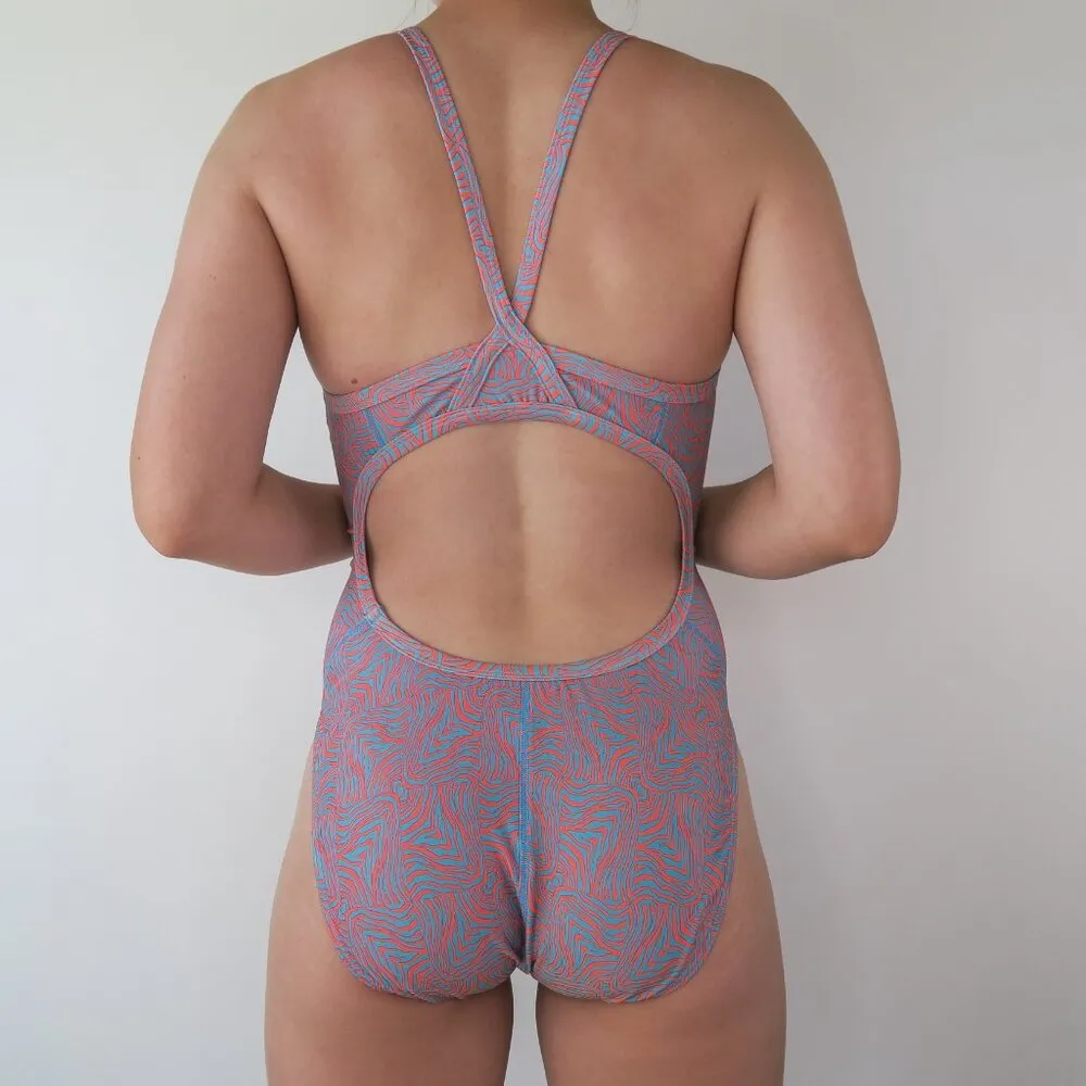 Speedo Pro LT Prism Racer Flyback Women's Performance Racing One Piece Swimsuit - Image 3