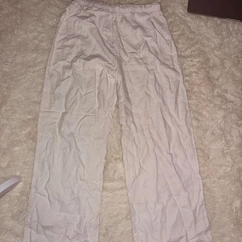 Aritzia Wilfred Linen Pants Size Small NWOT - Image 4