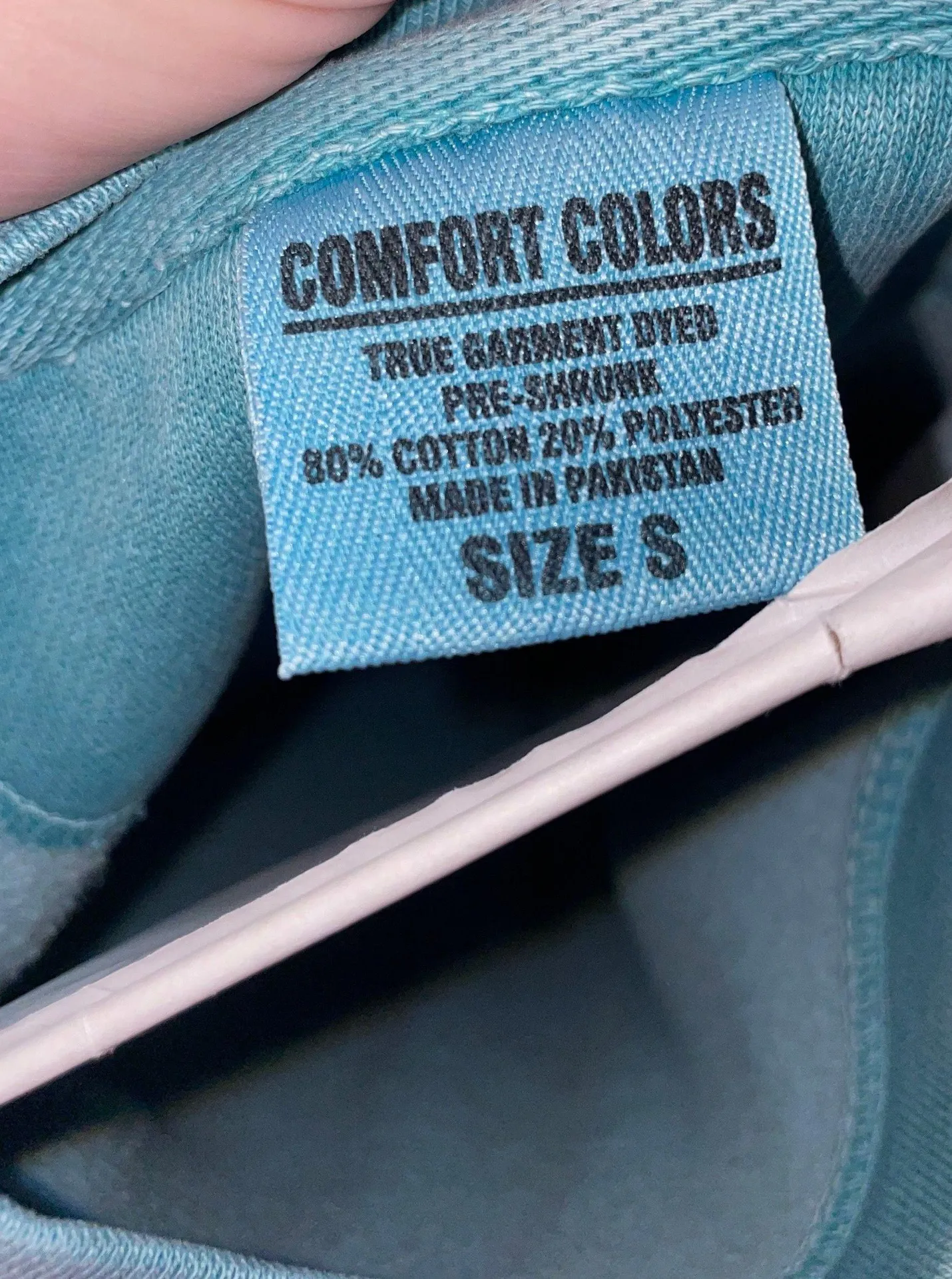 Comfort Colors Teal Seaside Crewneck - Image 4