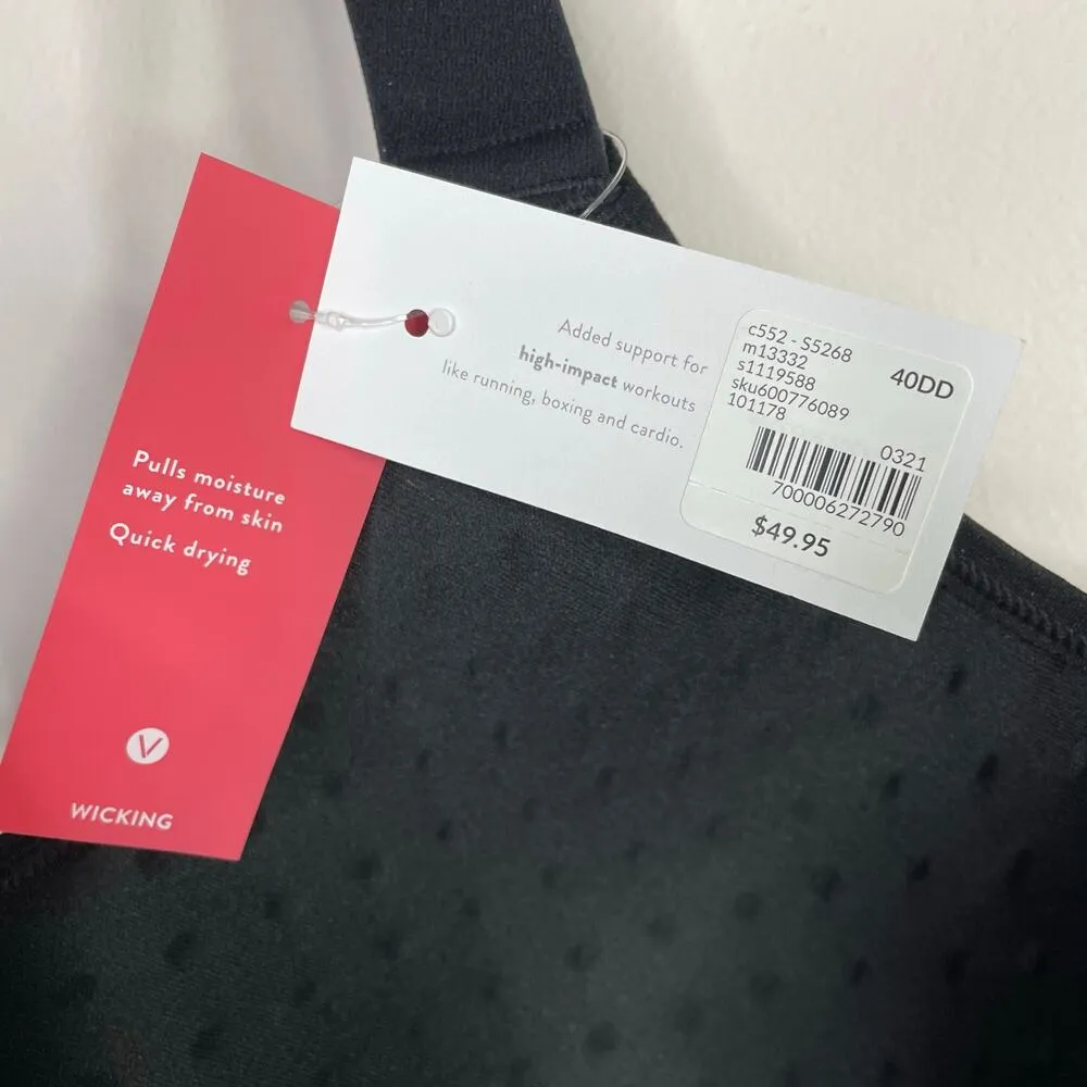 LIVI High Impact Wicking Underwire Sports Workout Exercise Bra 40DD 40 DD New - Image 11