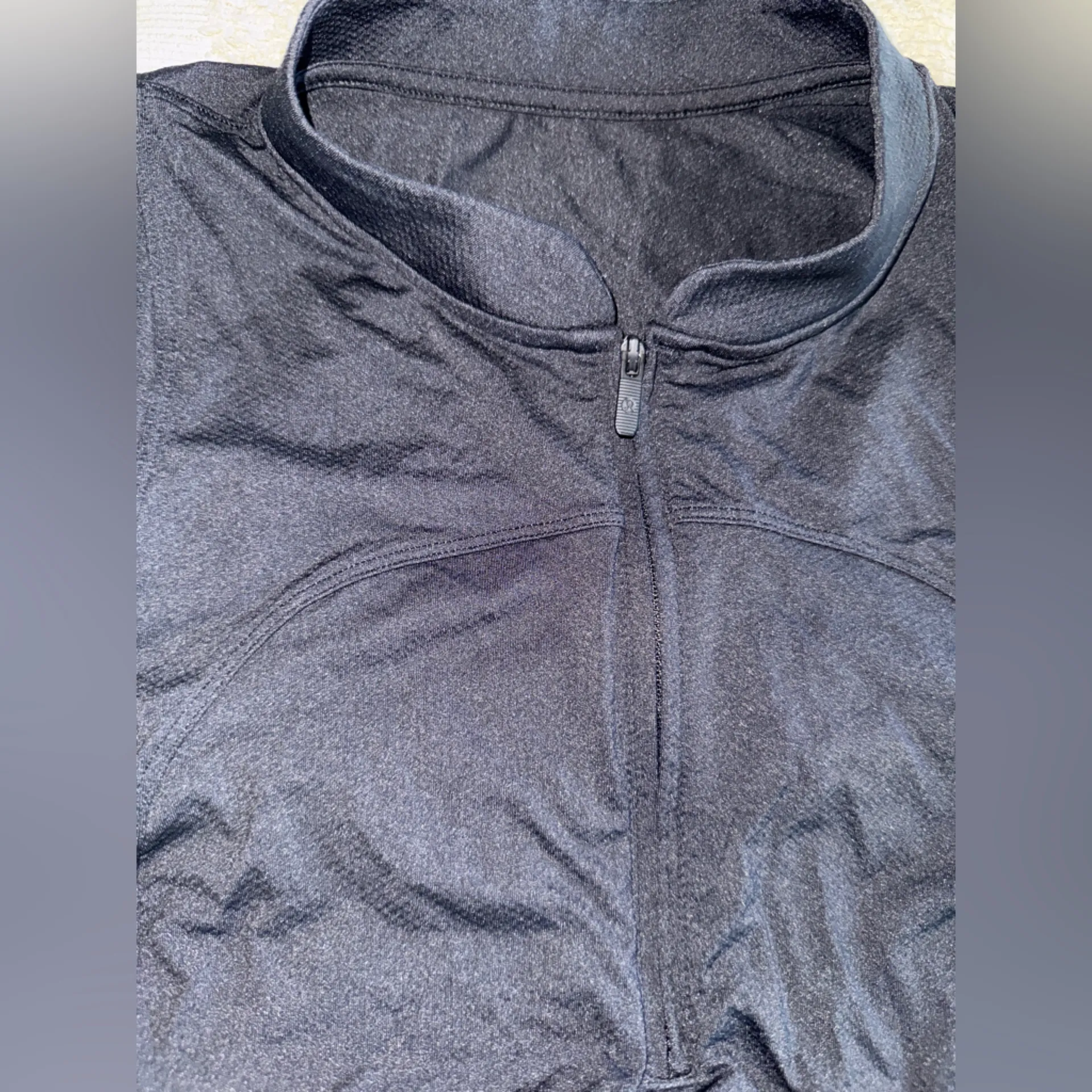 Lululemon Front Zip Mock-Neck Tennis Tank Top - Image 3
