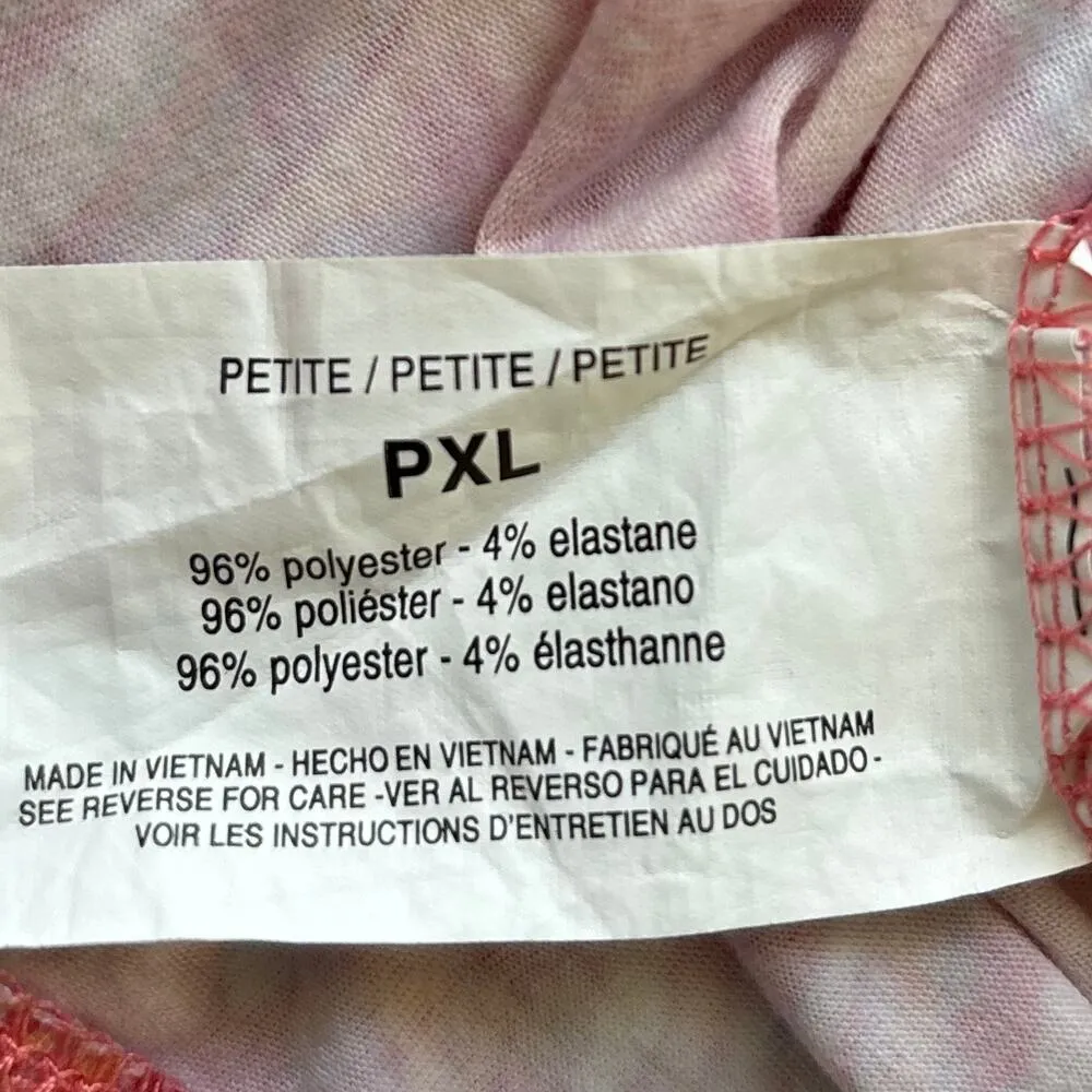 Gloria Vanderbilt Abstract Geometric Studded Shirt Size PXL - Image 11