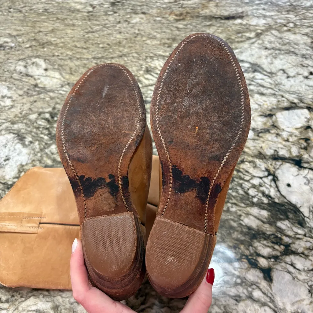 Womens Well Worn Frye Boots - Image 4