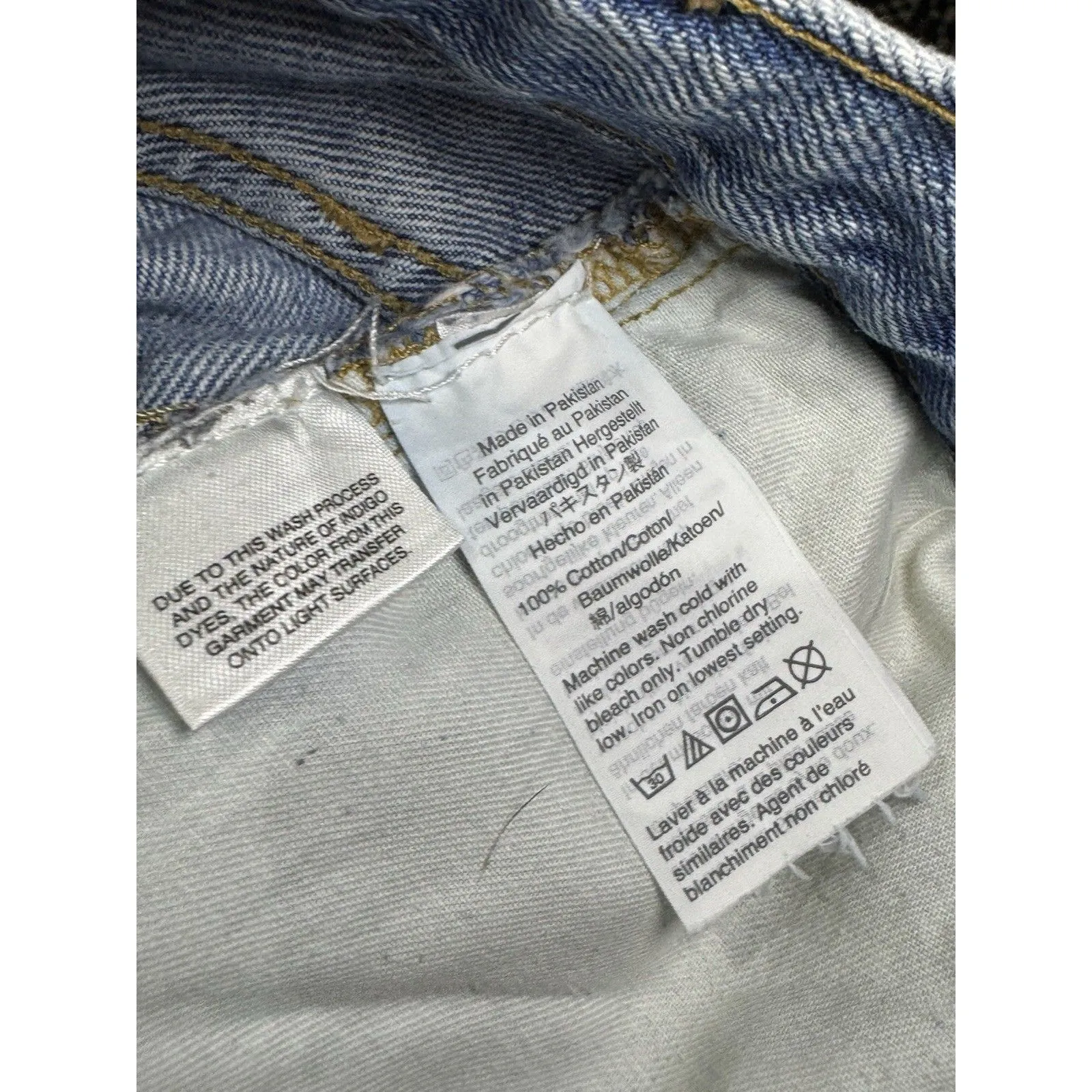 Madewell The Mom Jean Basley Wash Mild Distressed Size 25 Hi Rise - Image 9