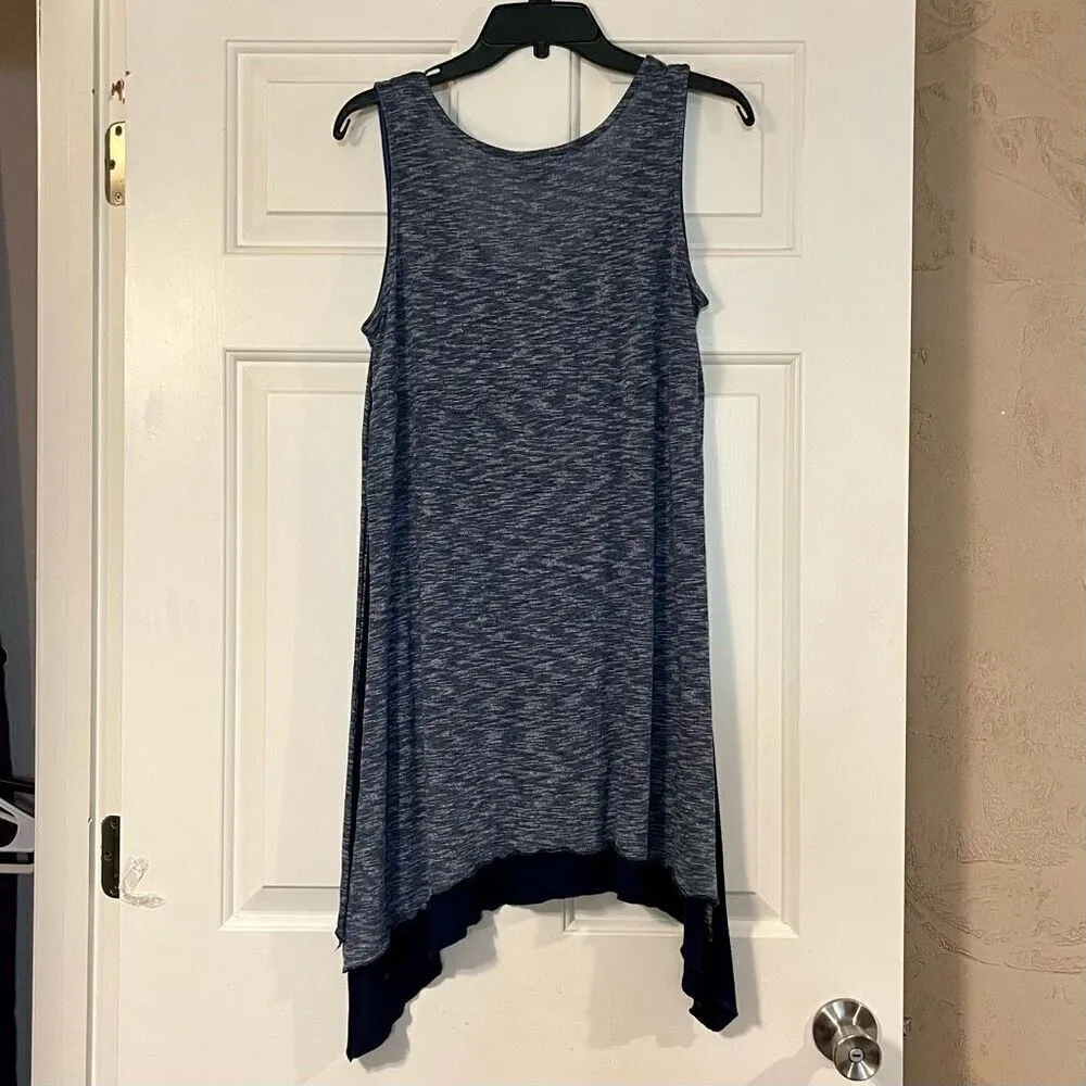 NWT Yak n Yeti Blue Tank Shark Tooth Dress Small - Image 3