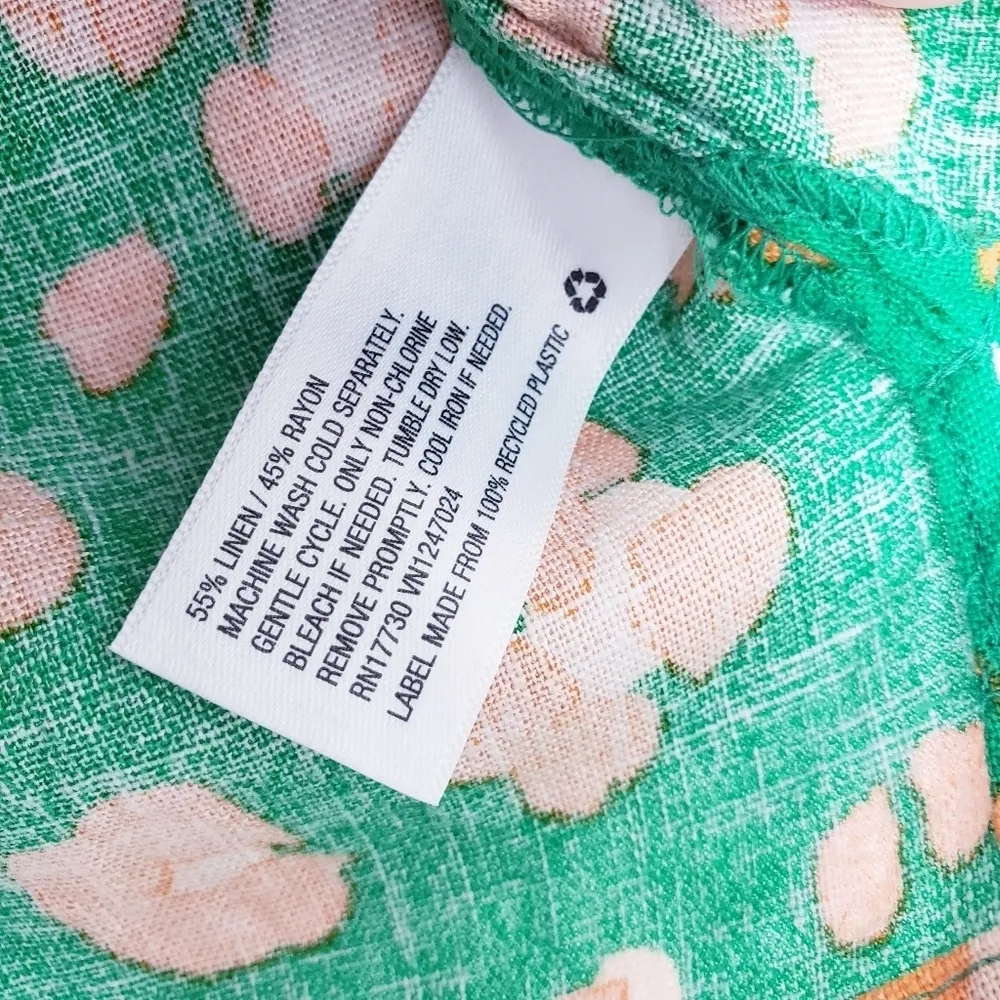 Tabitha Brown Limited Edition X Target Collaboration Blouse Orange Size M - Image 7