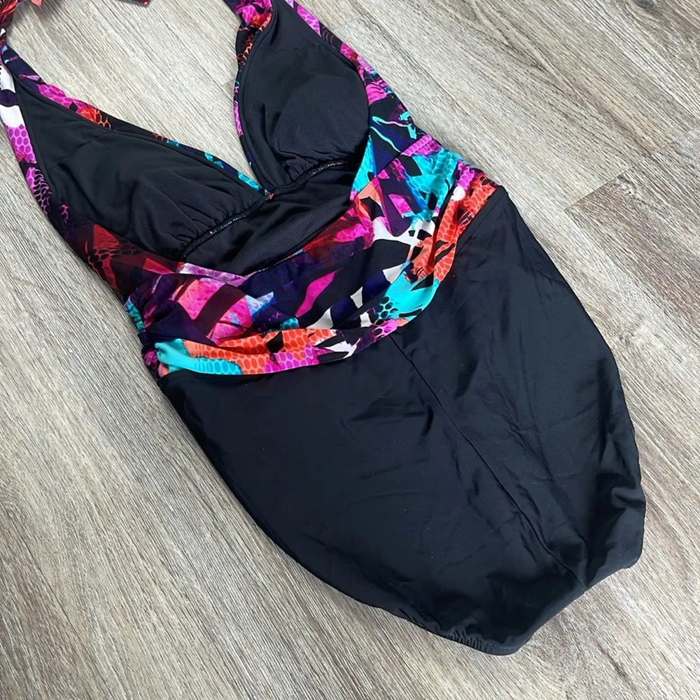 Gathered Waist One Piece Swimsuit Size - Image 6