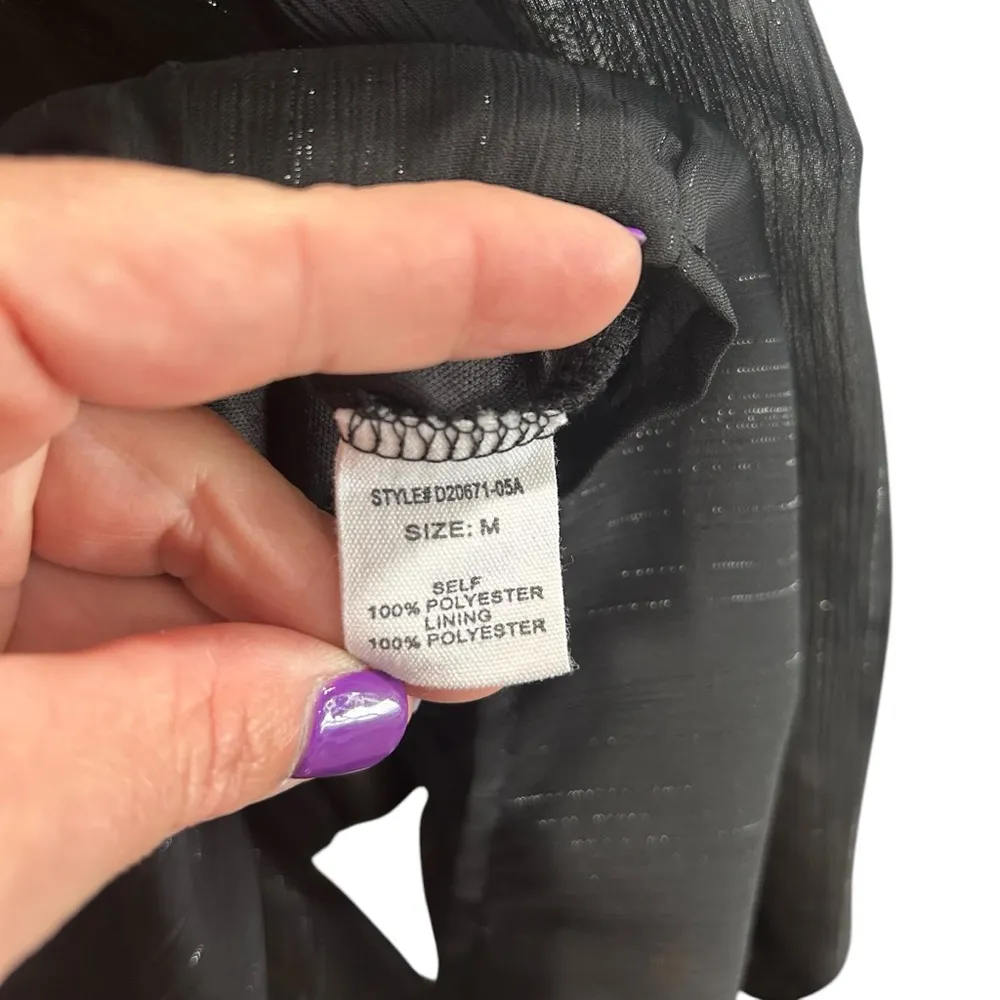 ALTER’d STATE | Women’s Lace Elegant Black Dress Medium - Image 4