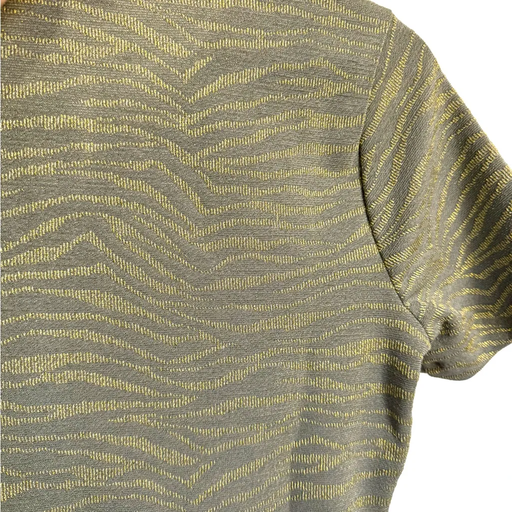 Michael Kors Army Green Women's Top Size XSmall New With Tags $110. - Image 4