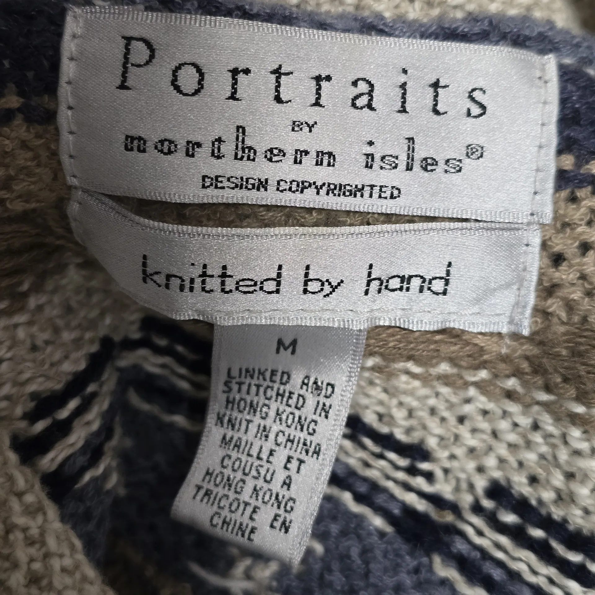 Vintage 90s Portraits By Northern Isles Natural Hand - Image 6