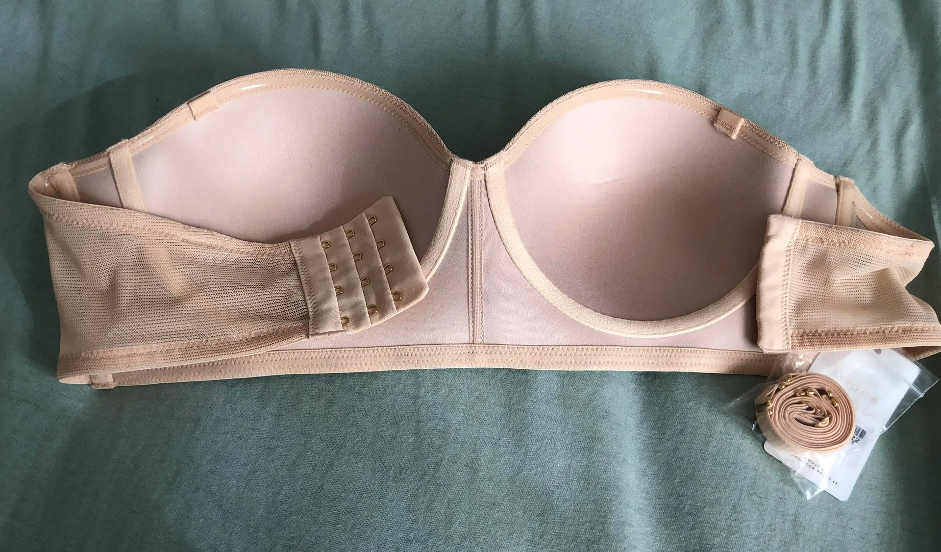 Lively Wireless Strapless Bra Tan Size 36 C - Image 6