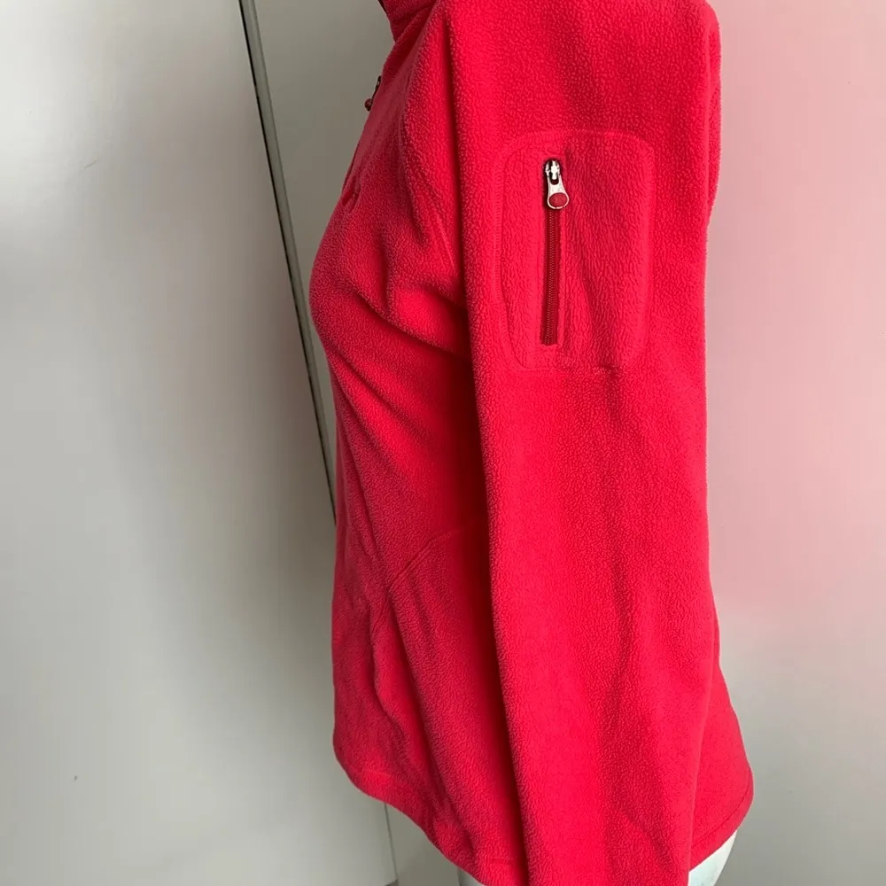 Under Armour pink 1/4 zip fleece pullover - Image 4