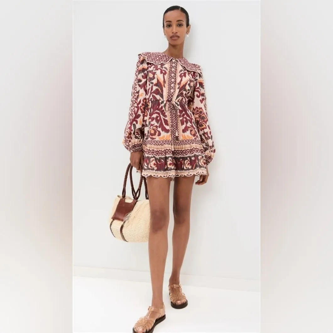 FARM Rio Multicolor Patterned Mini Dress - Image 3