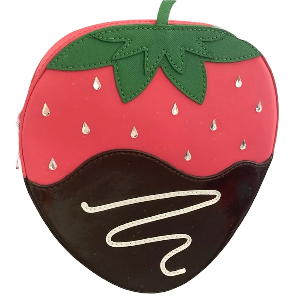 KATE SPADE CHOCOLATE COVERED STRAWBERRY CROSSBODY BAG - Image 3