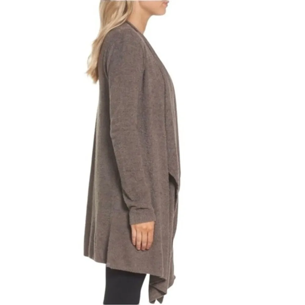 Barefoot Dreams Cardigan CozyChic Lite Island Wrap Light Brown Women’s Size XS/S - Image 7