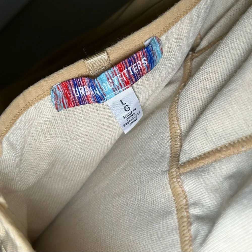 Urban Outfitters Bari neutral corset mini dress women’s size large - Image 9