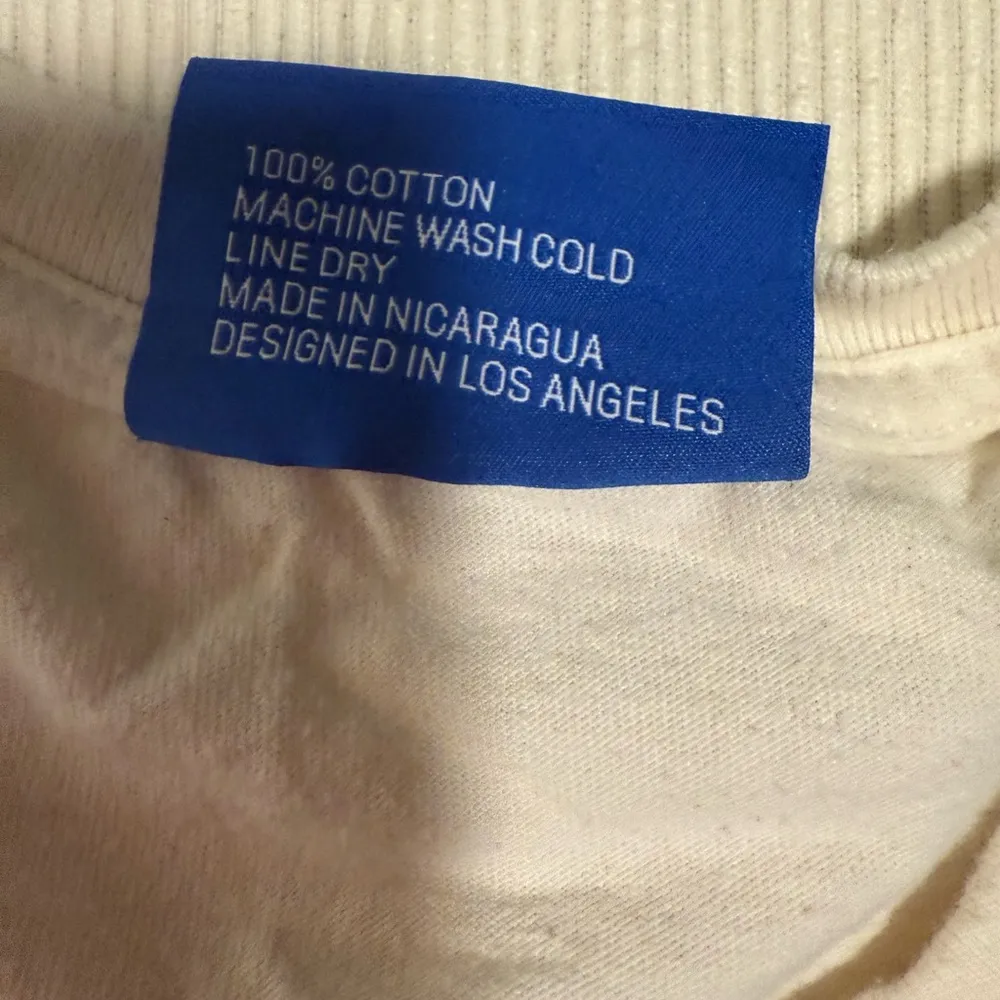 Cream Collegiate Short Sleeve Tee Size undefined - Image 6