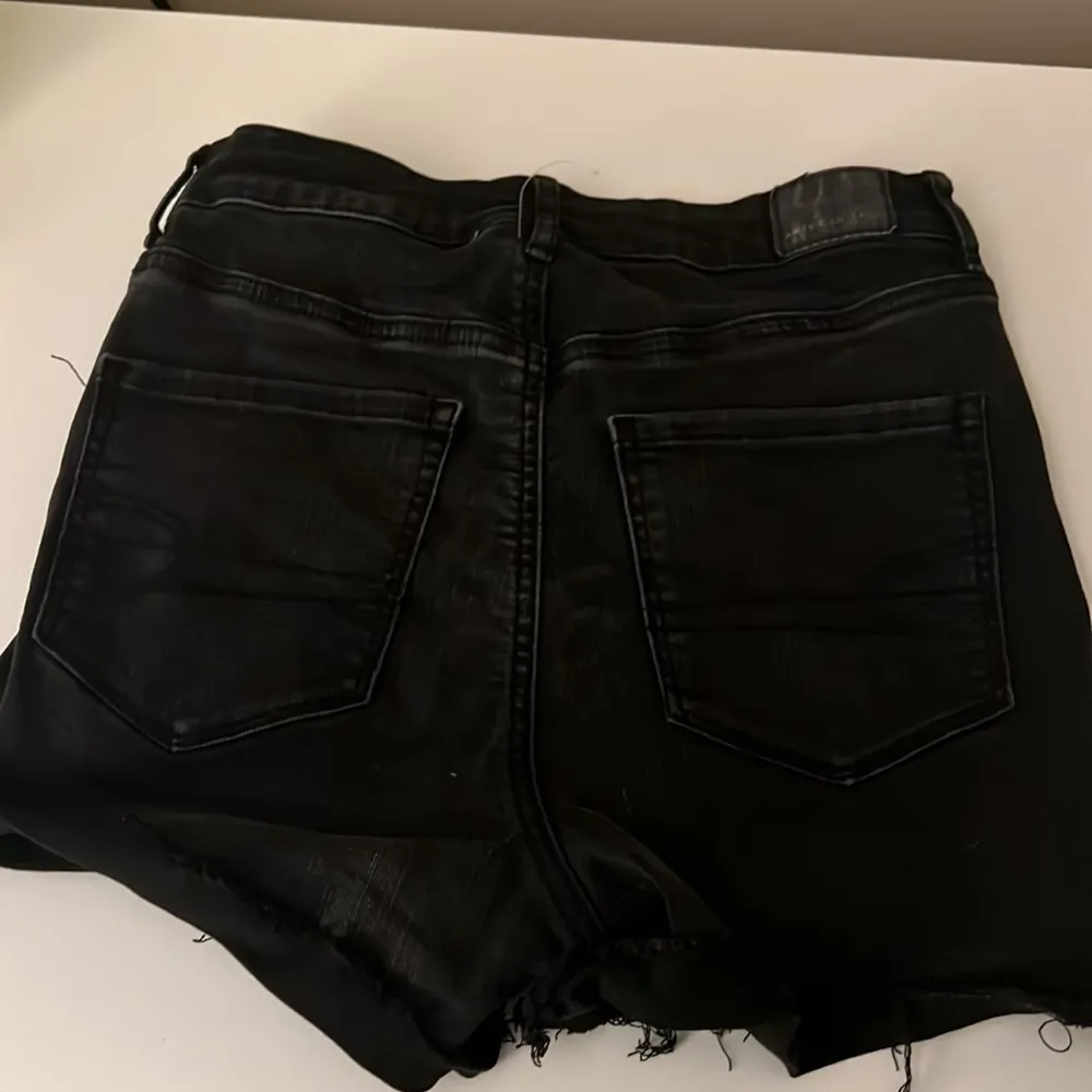 Black American Eagle Jean Shorts - Image 2