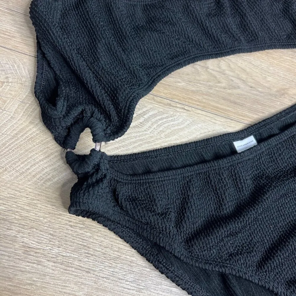 Good Americian One Piece Plus 7/8 4XL 5XL Always Fits Monokini Cut Out Black NWT - Image 7