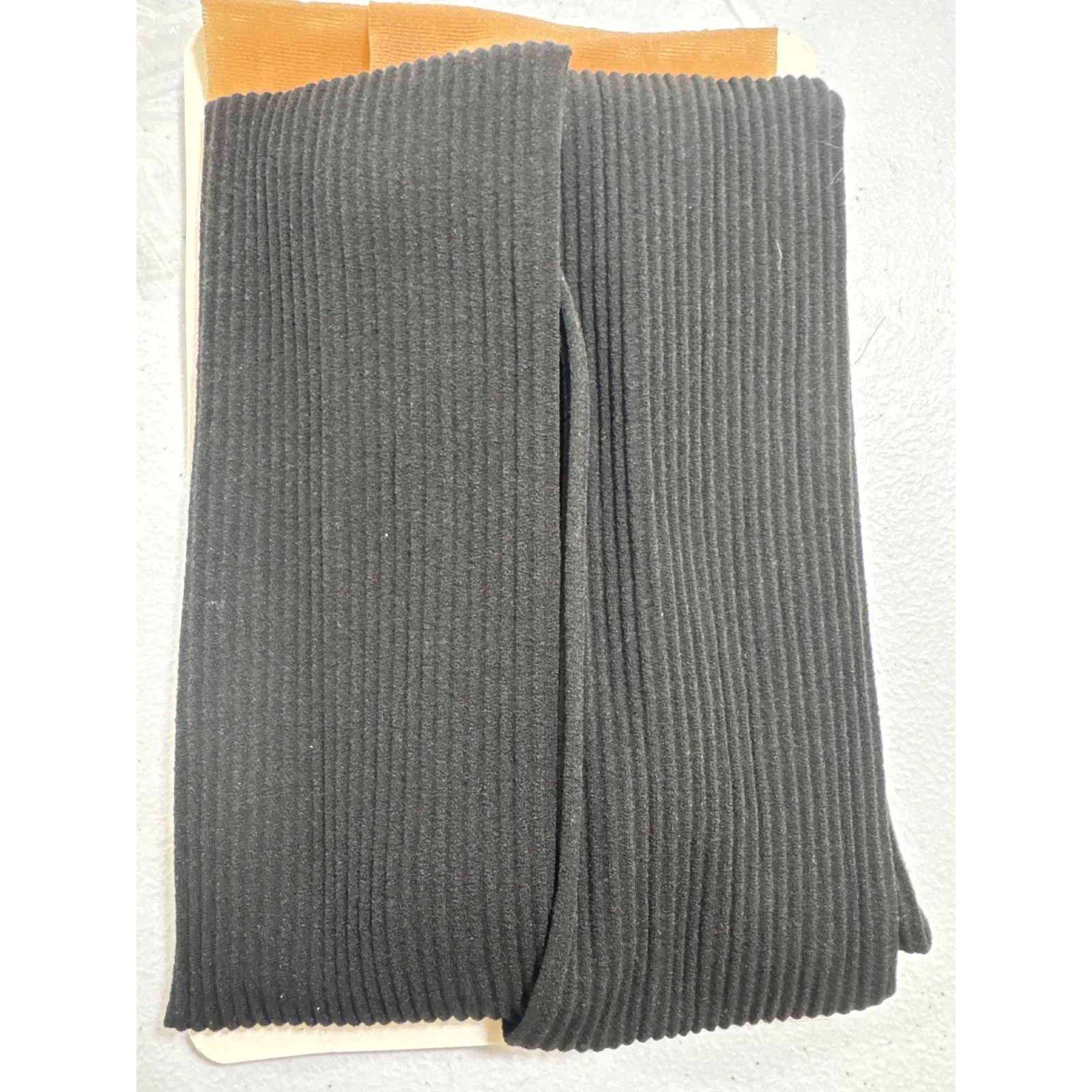 2*Venus Strong Support Sheer Pantyhose Stocking Beige Black Lycra OLDSTOCK Korea - Image 6