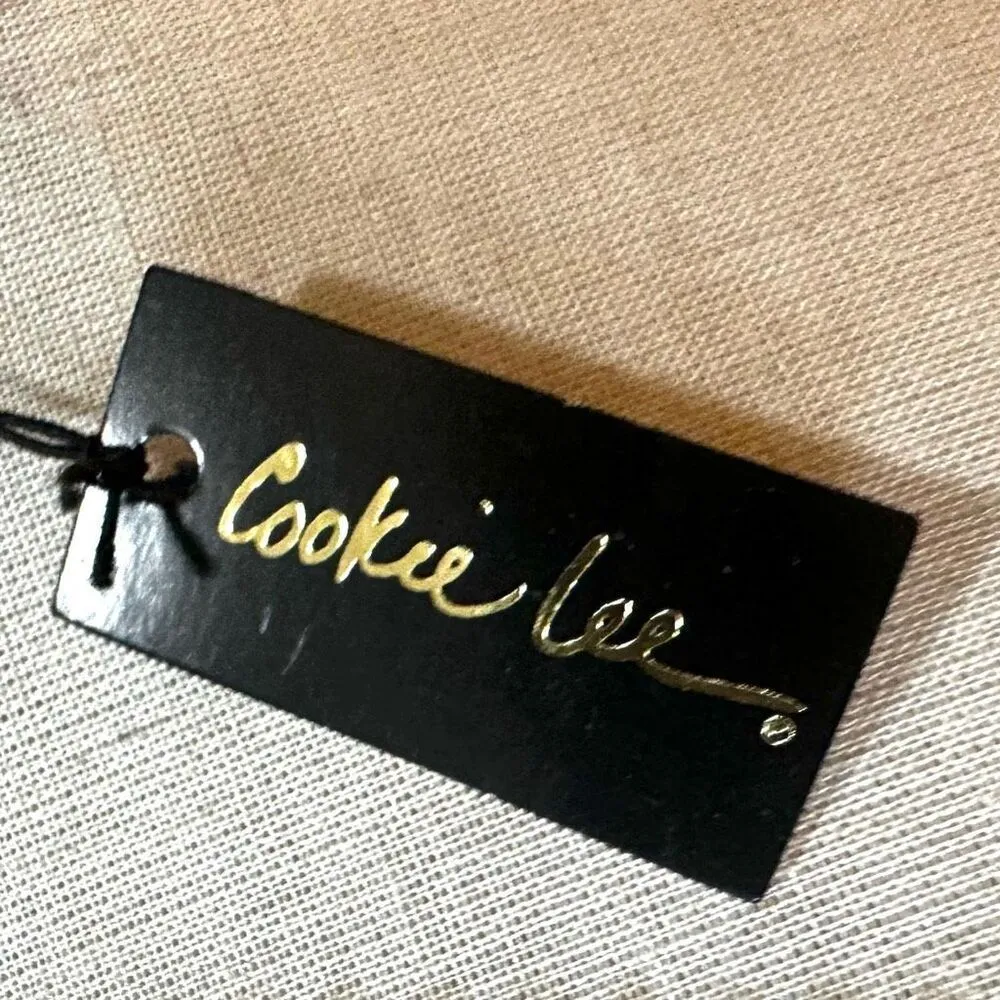 Cookie Lee blue Cluster Beaded Necklace - Image 8