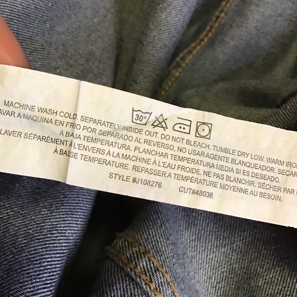 YMI oversized distressed jean jacket - Image 4