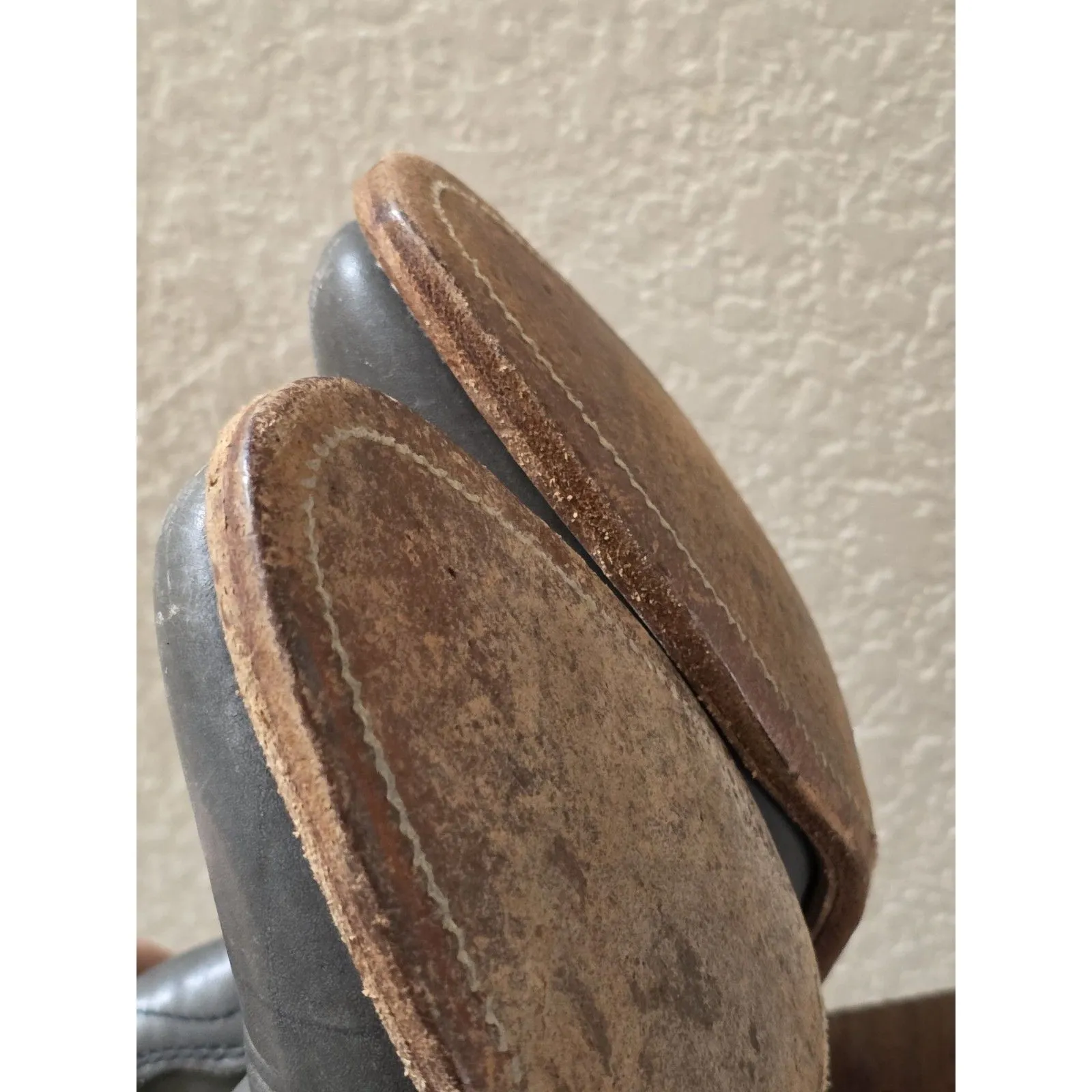 Vintage Frye Flame Inlay Boho Leather Western Cowboy Campus Daisy Boots Size 7 B - Image 12