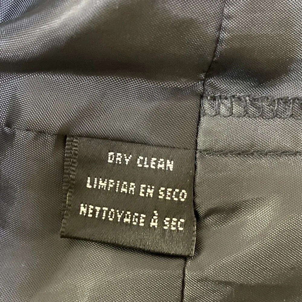 Jones New York Black Beaded Asymmetrical Strappy Formal Elegant Silk Dress Sz 14 - Image 12