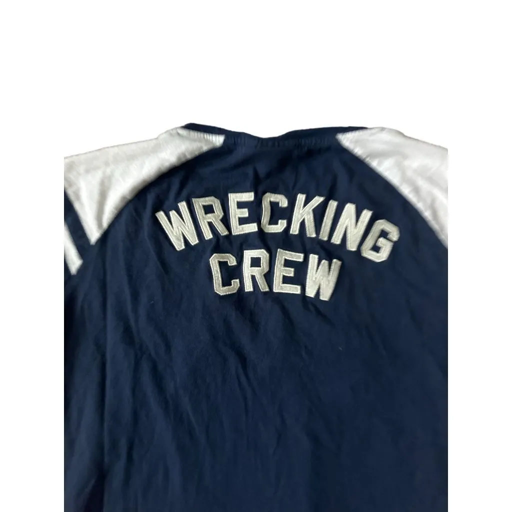 INDIAN MOTORCYCLE Wrecking Crew T Shirt Size Medium White - Image 4