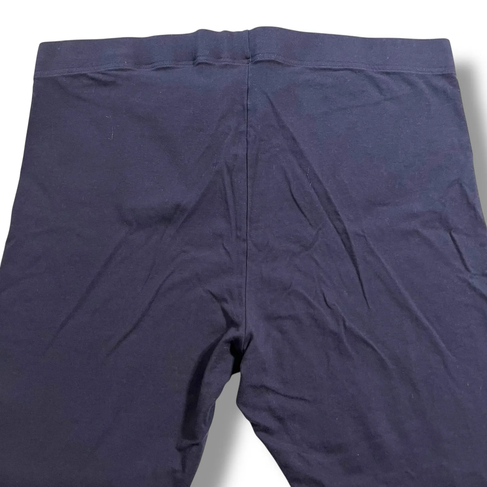 Old Navy Womens Leggings High Rise Ankle Length Strappy Ankle Navy Blue 2X - Image 5