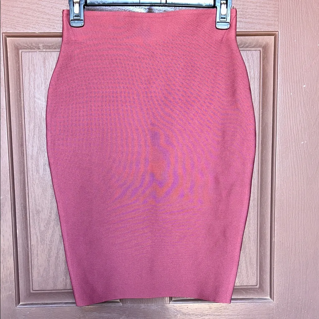 Chocolate Brand Blush Pencil Skirt Pink Size M - Image 2
