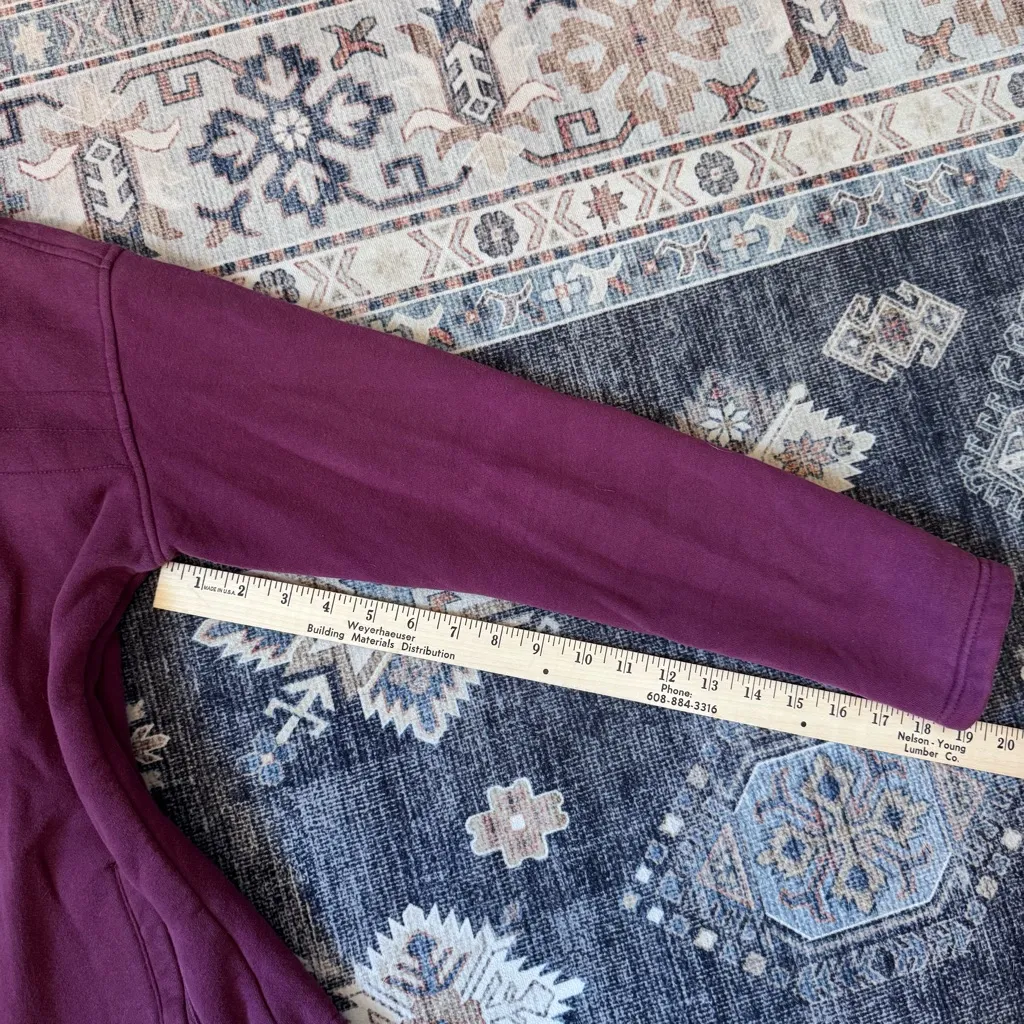 Columbia Benton Springs Purple Full Zip Fleece Sweater Jacket Women’s Size Small - Image 15