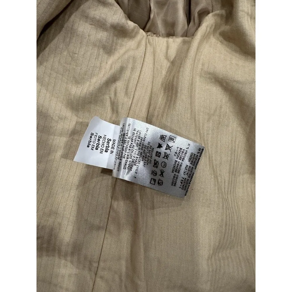 SEE by CHLOE jacket short coat khaki green size IT 46 US 10 - Image 11