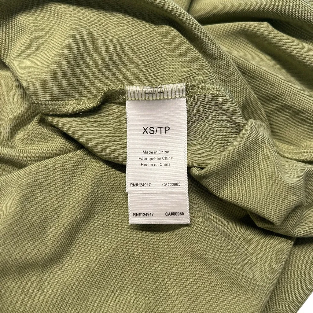 WeWoreWhat Size XS Cutout Midi Skirt‎ Sage Green Coastal Beach Party NWT - Image 5