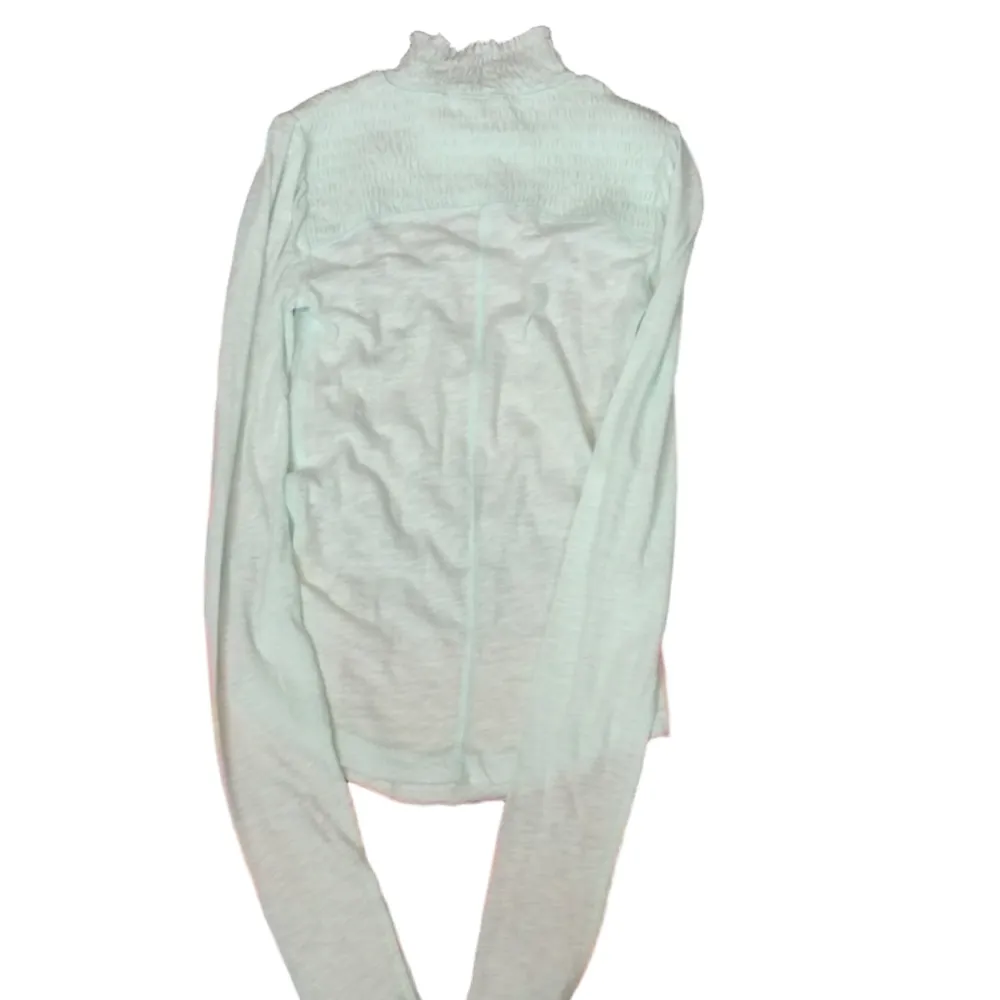 Free people iced aqua mock top size Small - Image 6
