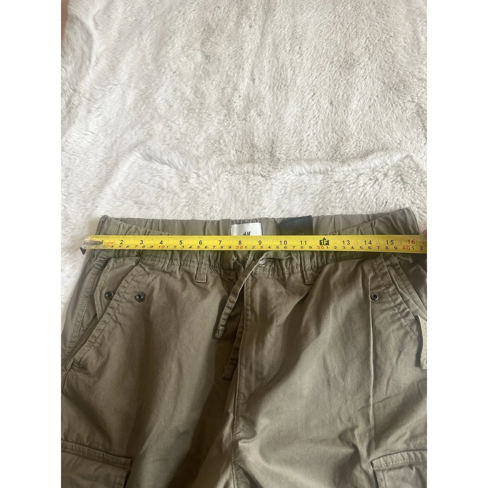 H&M  Olive‎ Green Jogger Pant Size M - Image 5