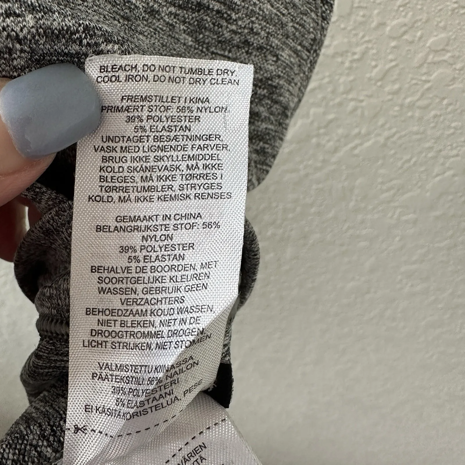 Gymshark Womens Gray Flex High Waisted Seamless Leggings  XS Gym Athletic‎ - Image 15