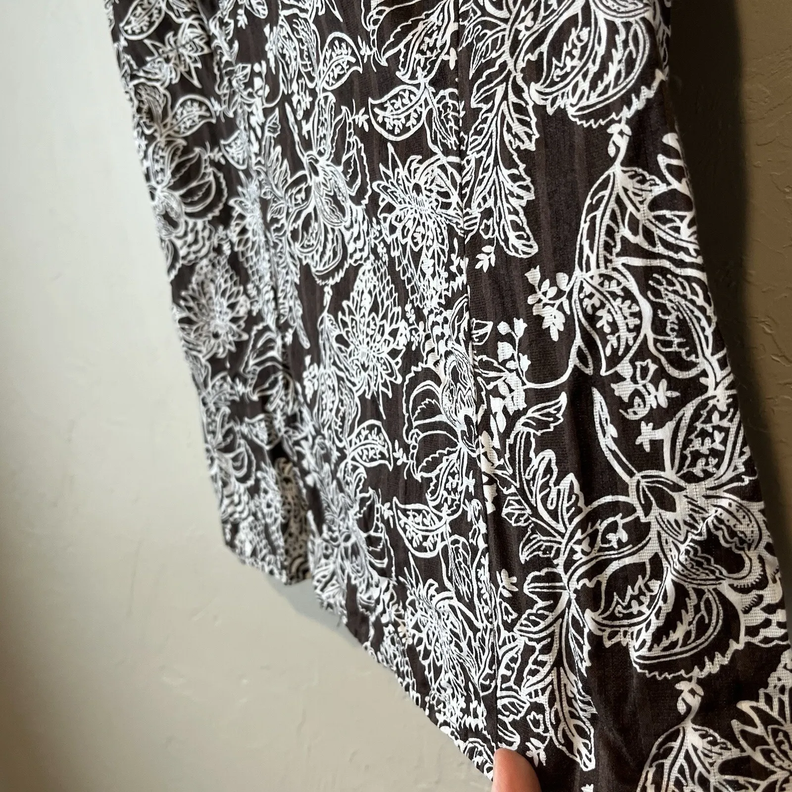 Women's Top Y2K Twee Babydoll 90s Espresso Brown 8 Friends Gilmore Girls Thin - Image 6