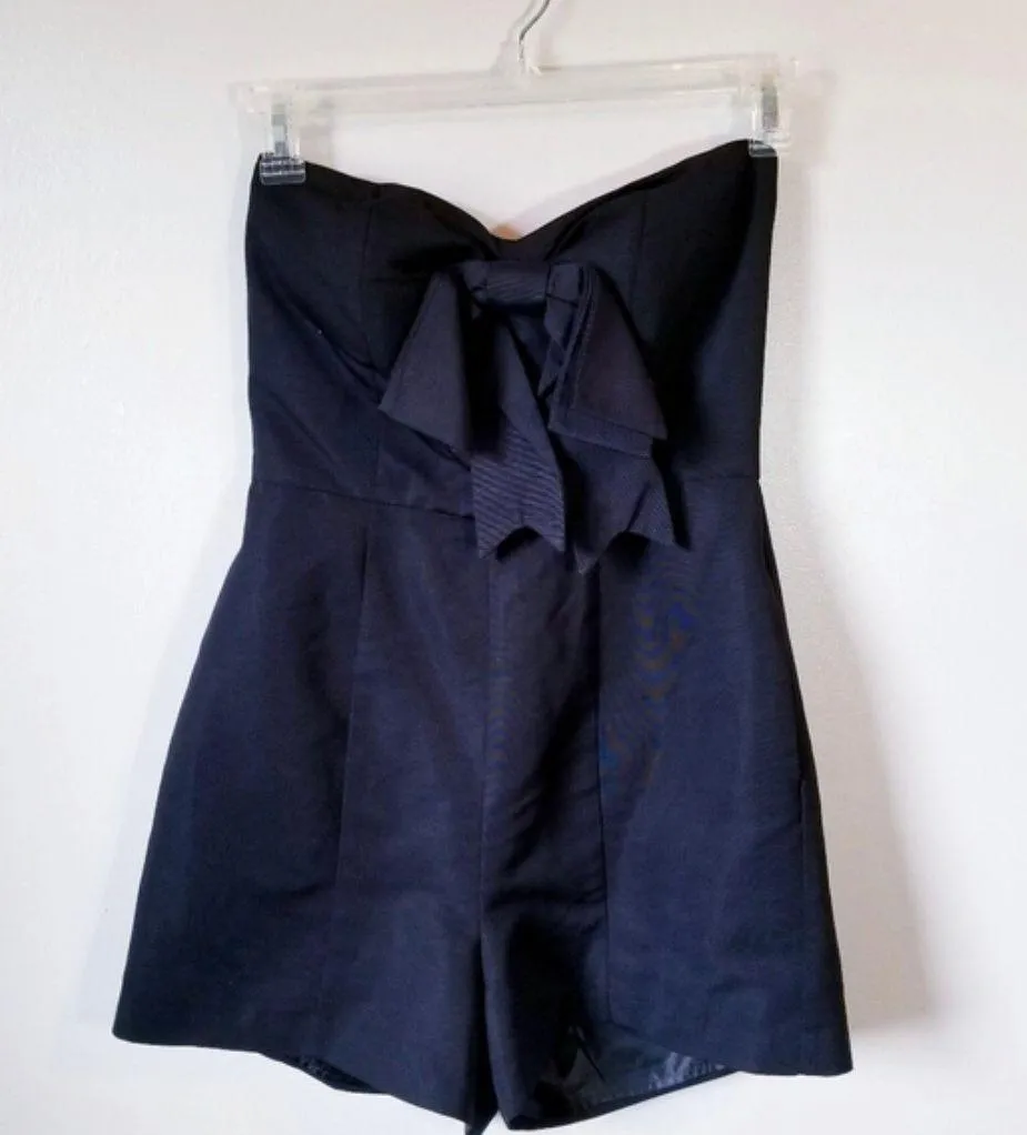 Twelve by Twelve LA Strapless Bow Romper - Image 4