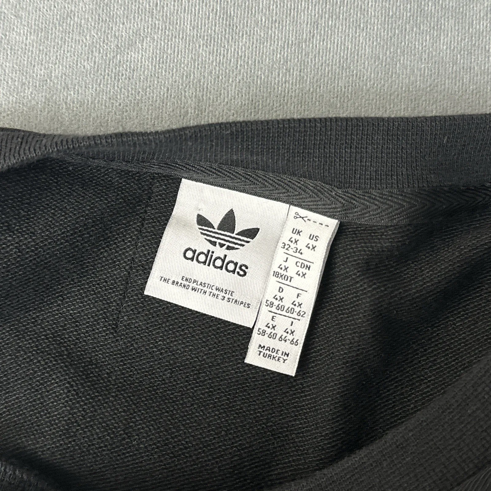 Adidas Originals Be Yourself Crew Dress Women's Plus Size 4X Sweatshirt Cotton - Image 9