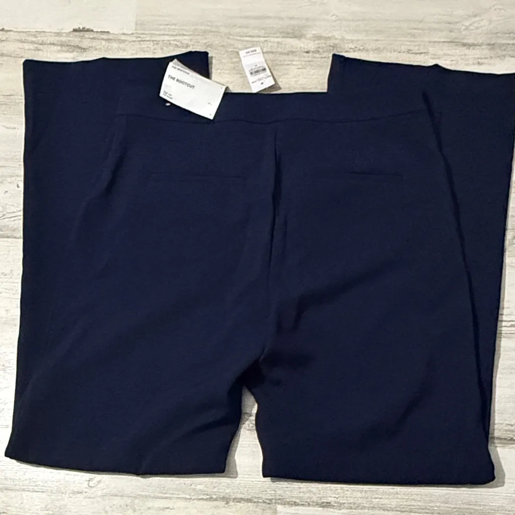 Ann Taylor Factory Navy Boot Cut Pants Size 6 NWT - Image 3