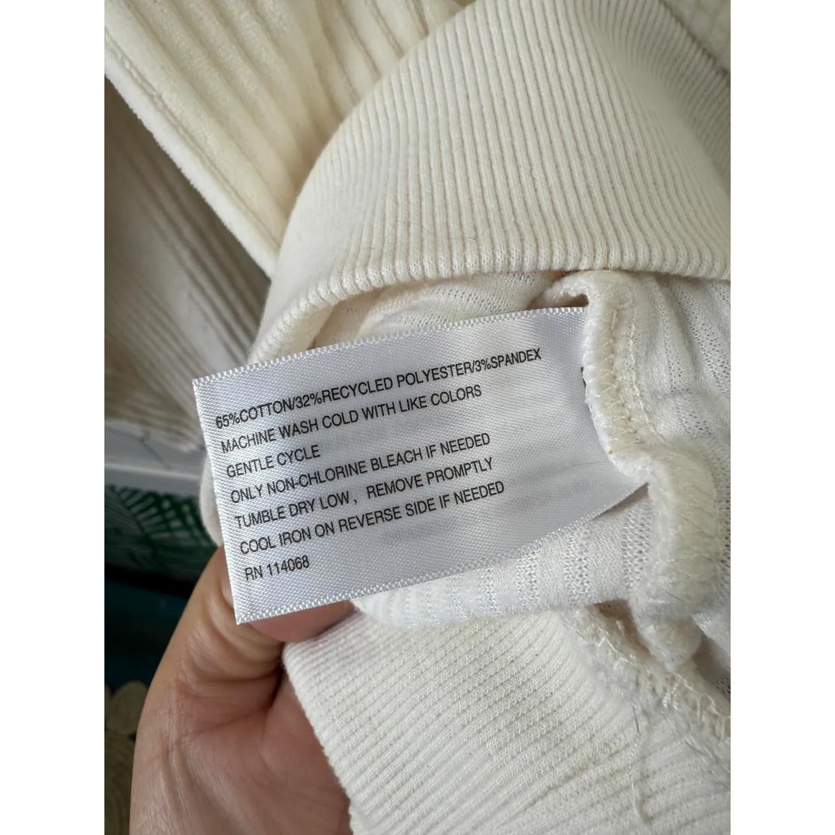 Evereve Cream Kennedy Ottoman Ribbed Pullover - Size - XS - Image 5