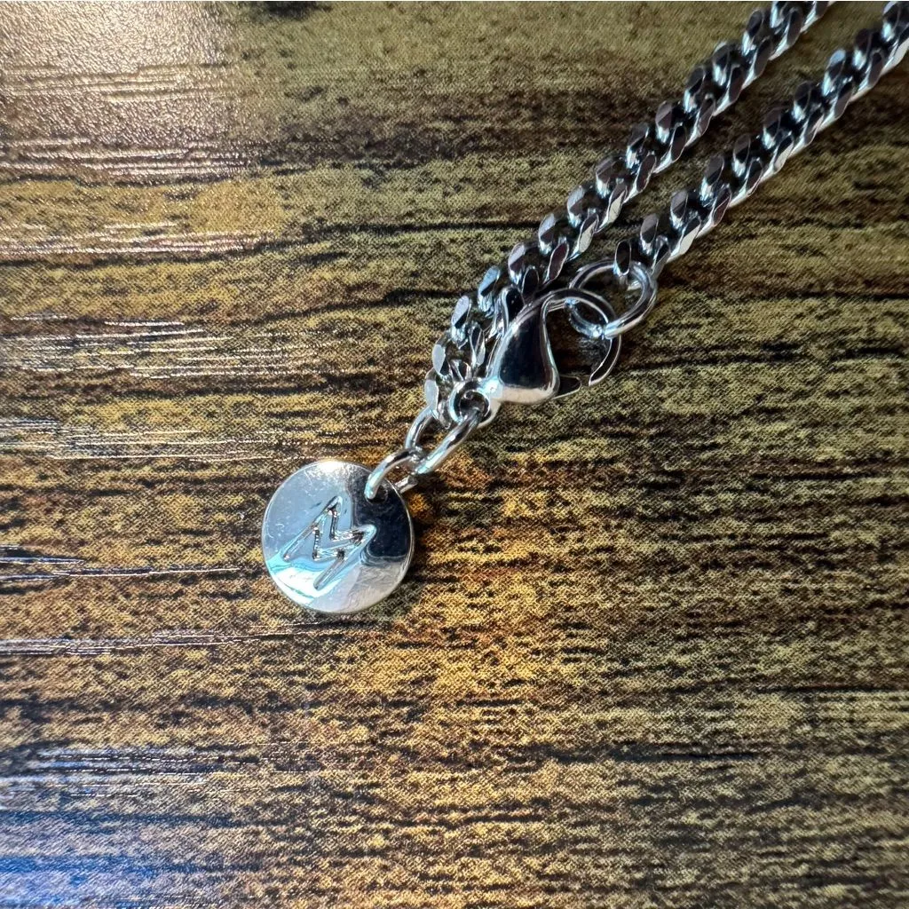 NWT Maison Miru Rebel Necklace in Silver 18” - Image 7