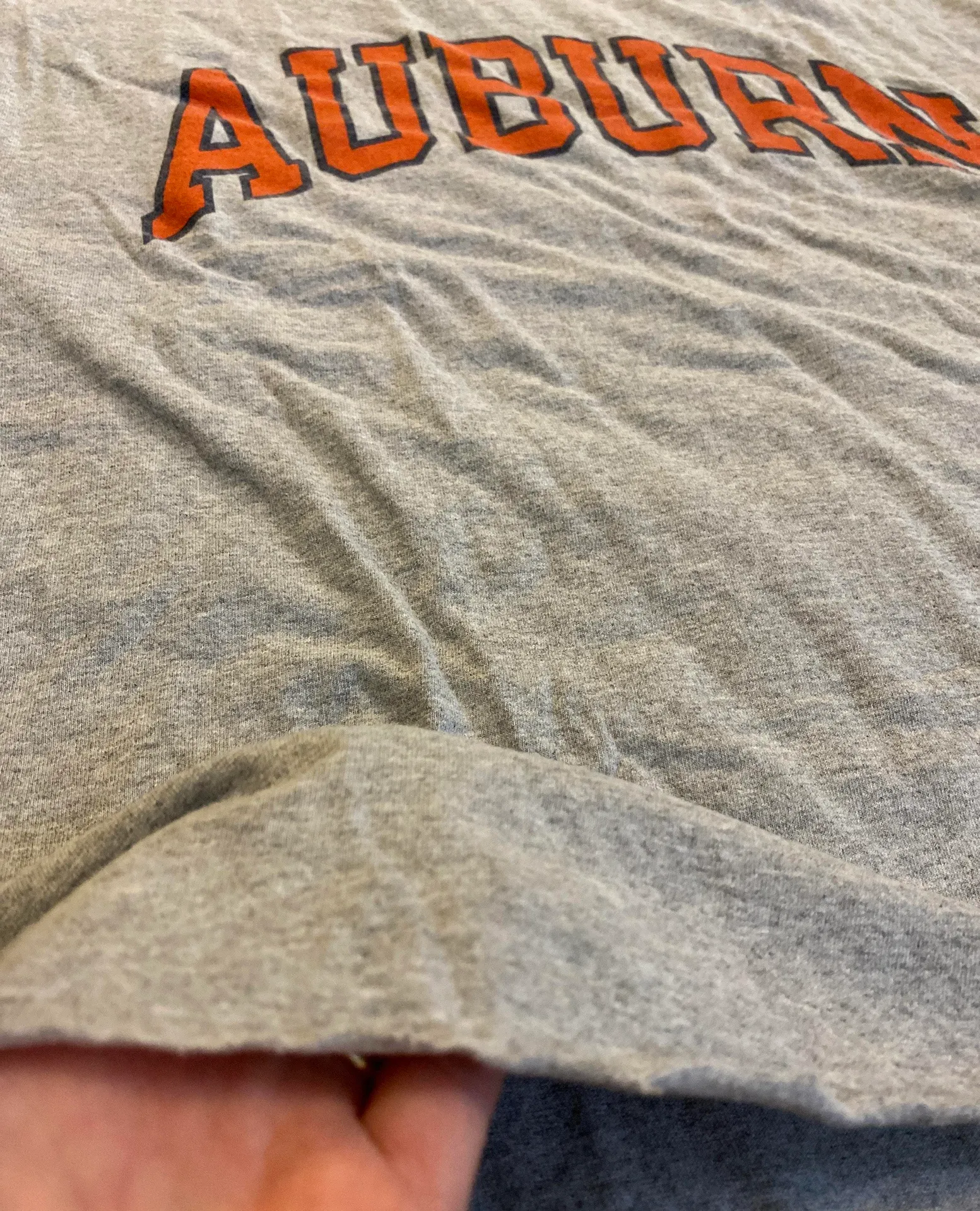 Champion Auburn Cropped Tee Shirt - Image 3