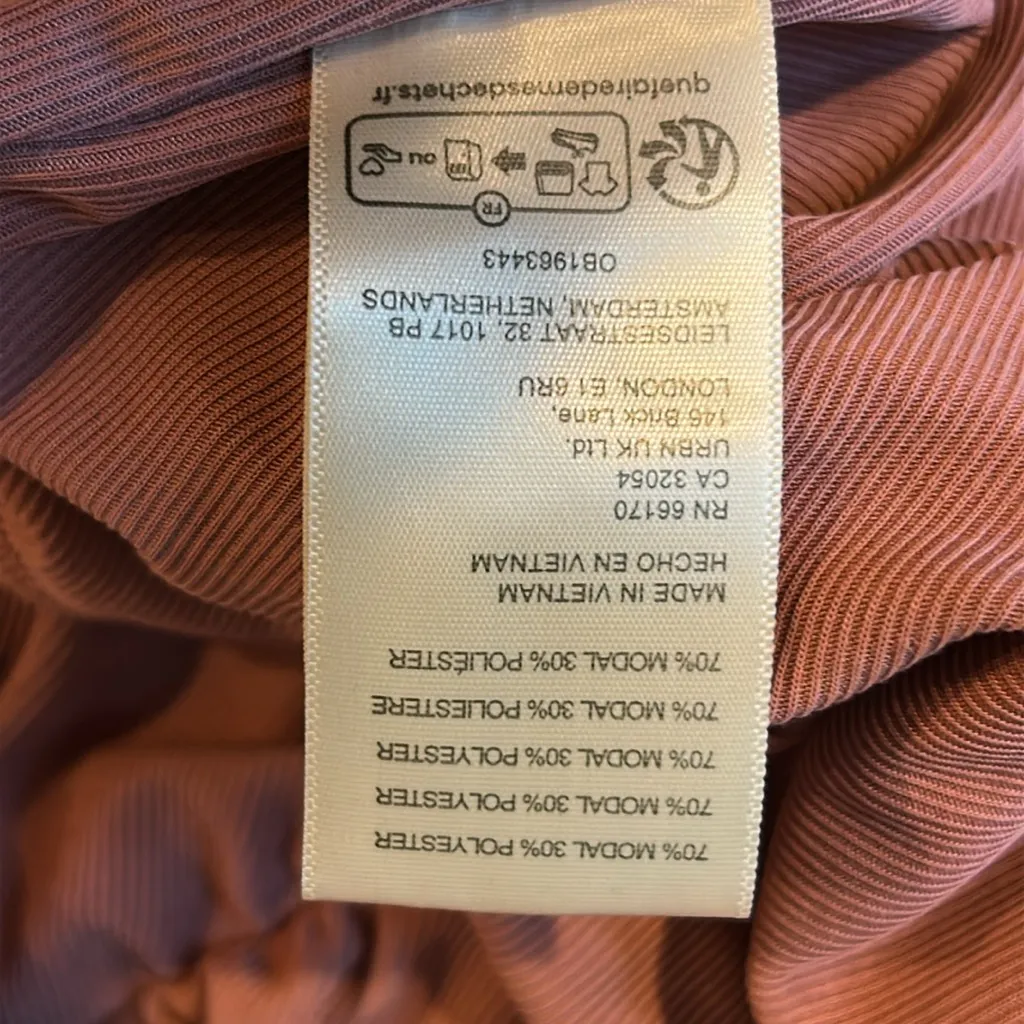 NWT Free People Madeline Ash Rose Dress Ruched Bidycon Mini Size XS - Image 9