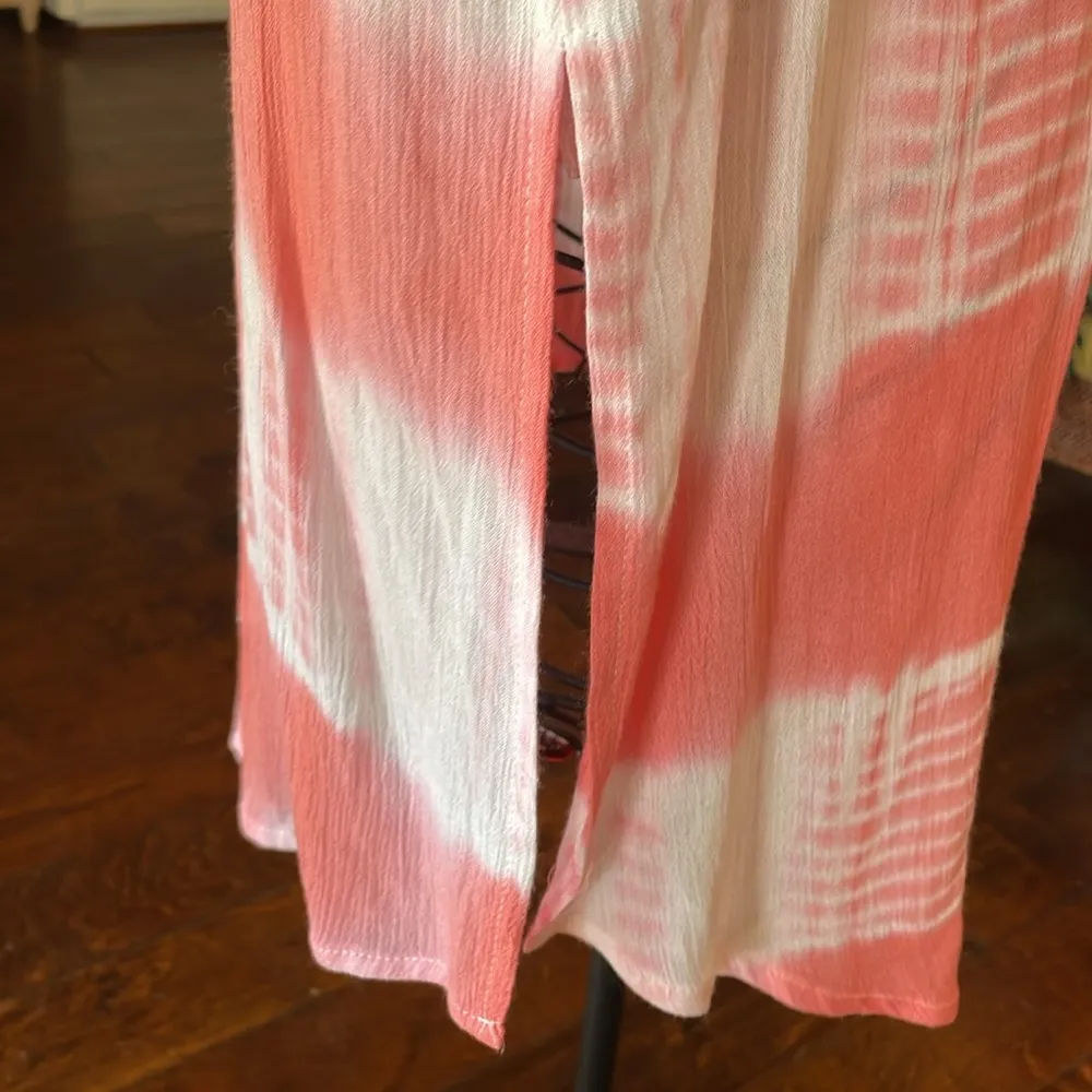 💗💗💗BOGOHO 💗💗💗Pink Tie Dye Button Up Top - Image 5